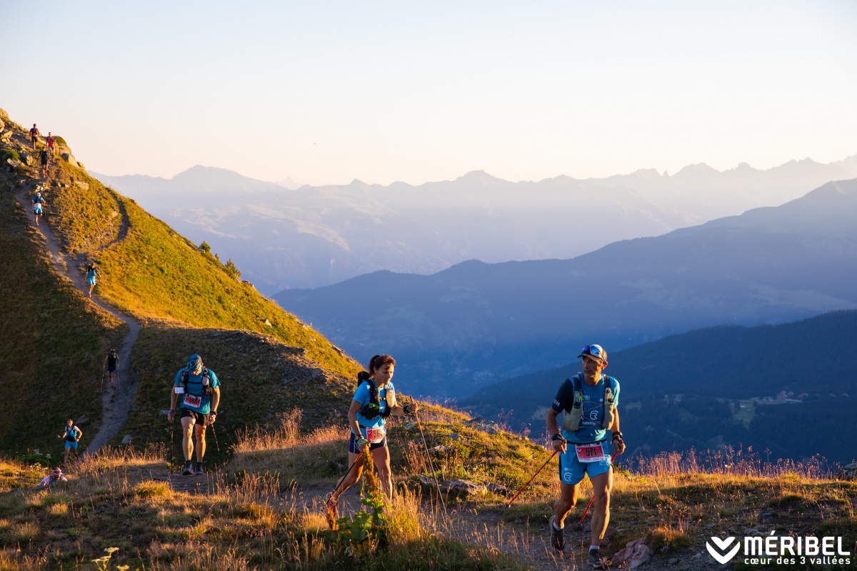 Méribel, une des plus belles destination trail des Alpes !
