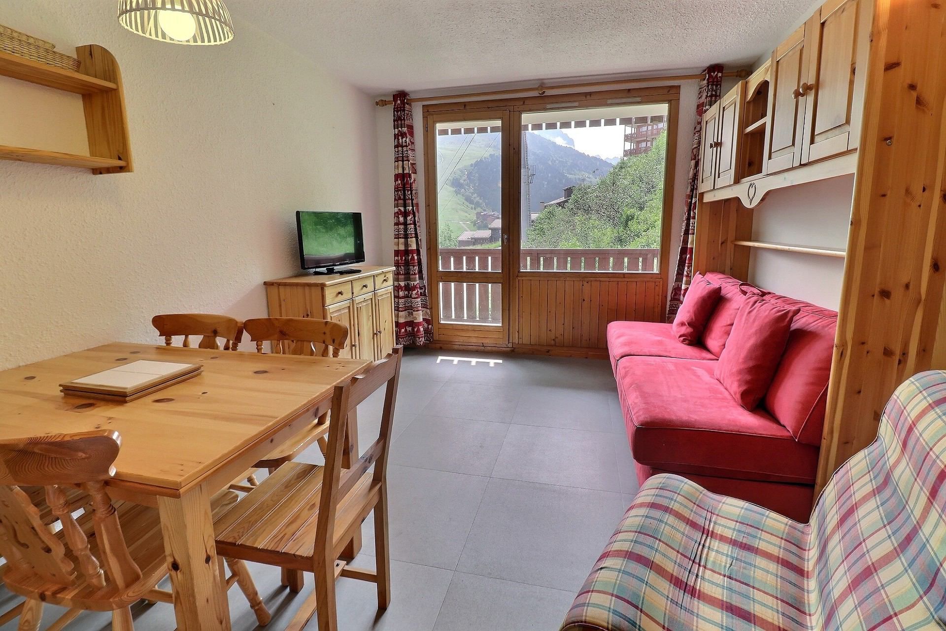 Séjour Pralin 203, appartement en location à l'Agence Saulire à Méribel Mottaret