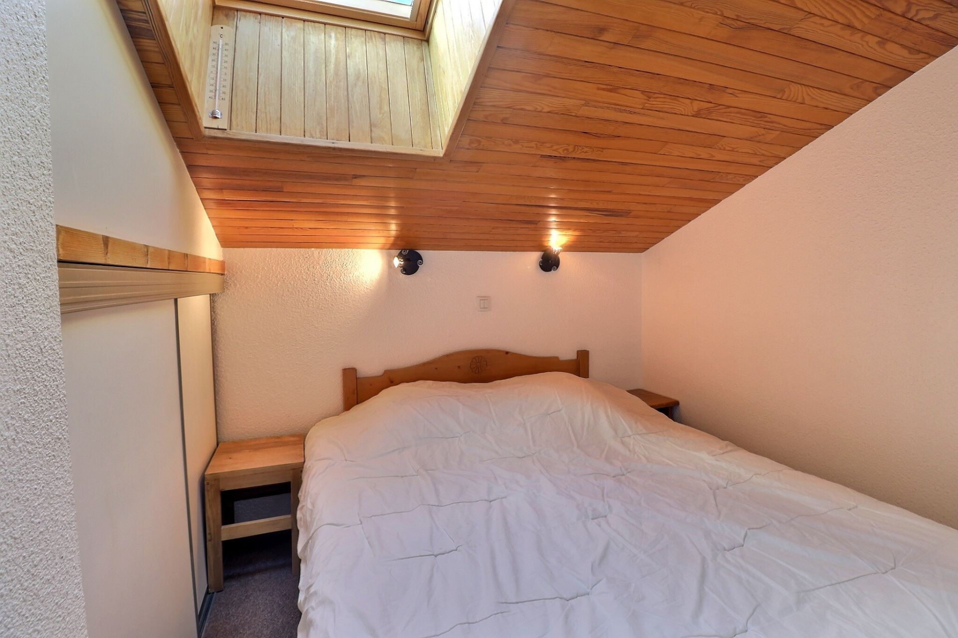 Chambre du Pralin 1116, 2 pièces cabine dans le quartier du Châtelet à Méribel Mottaret, loué par l'Agence Saulire