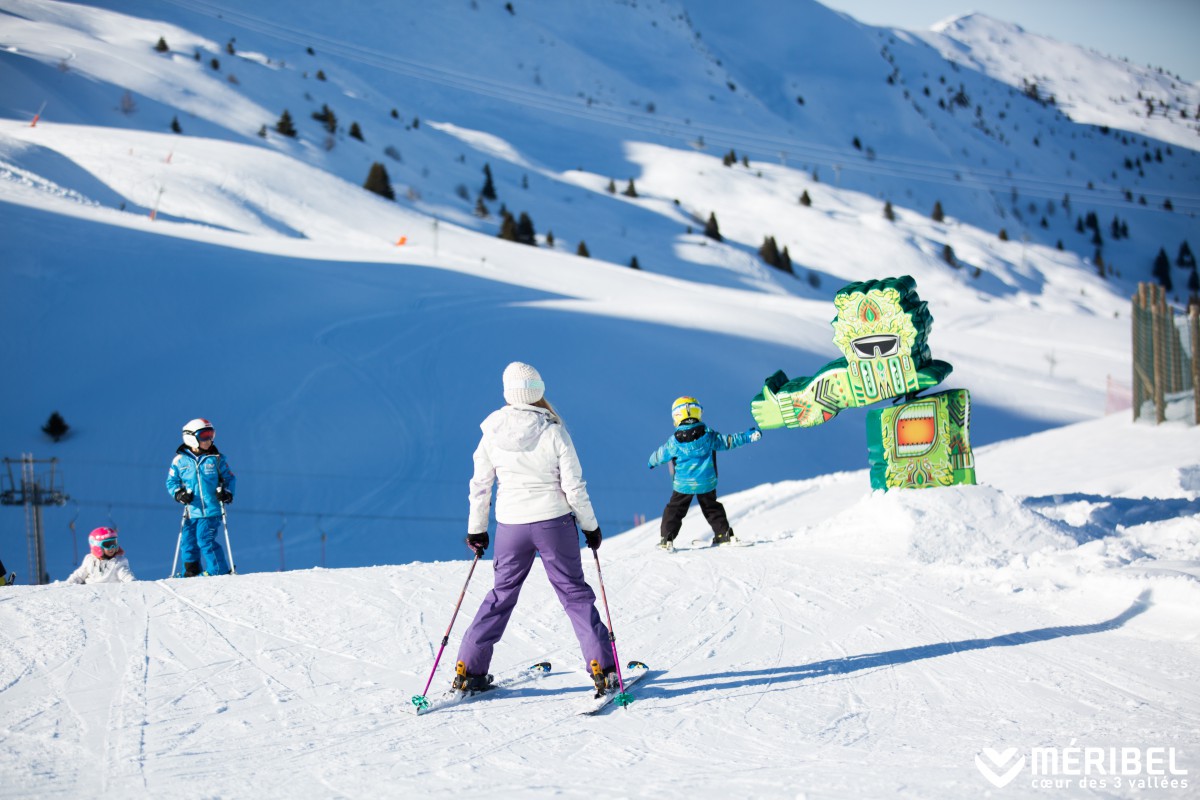 freestyle young family meribel