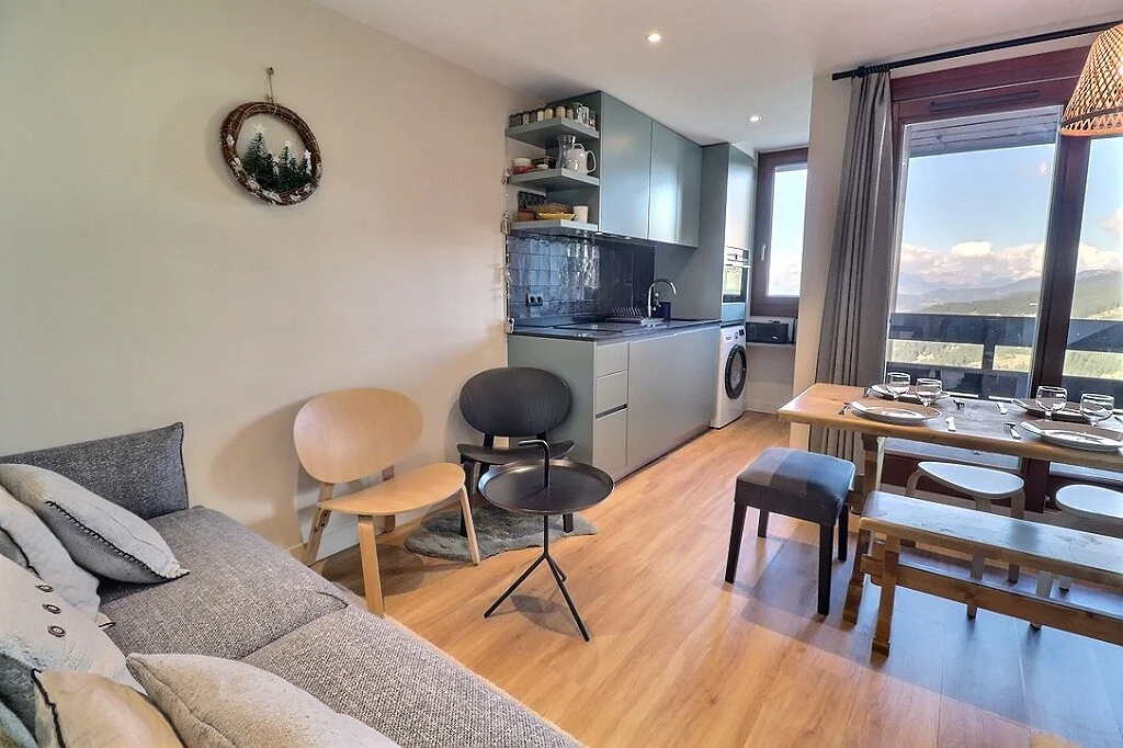 CROA63 / Trois pièces mezzanine / Méribel / Le Hameau