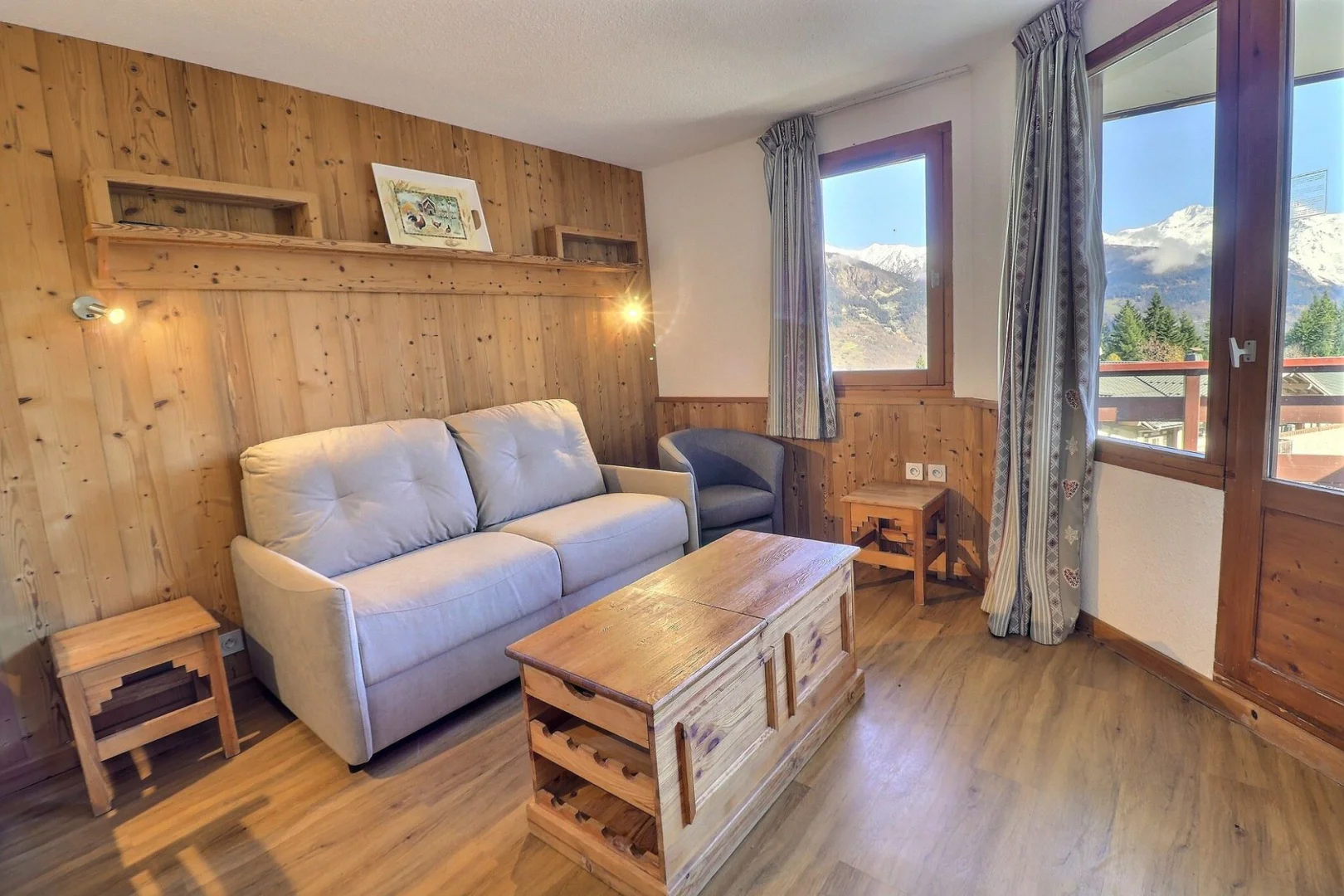 LGB102 / Deux pièces cabine / La Tania / Centre - La Tania
